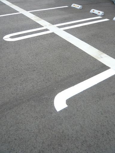 駐車場（ダブルライン）
