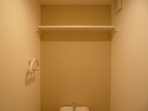 モデルルーム１０１号室 トイレの棚