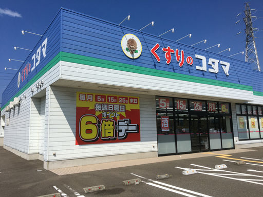 くすりのコダマ国府店 1500m